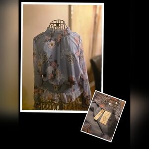 Floral Long Sleeve Blouse